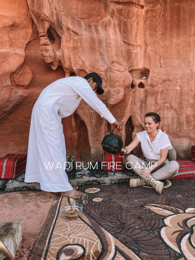 Wadi Rum Fire Camp Bagian luar foto